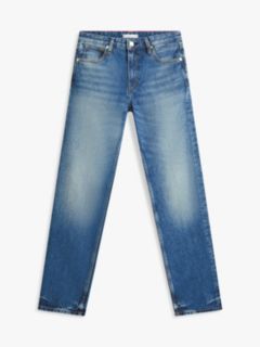 Claire High Rise Wide Faded Jeans — Blue 5