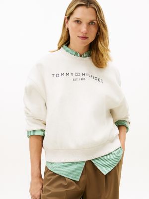 Logo Relaxed Fleece Sweatshirt