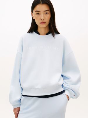 Logo Relaxed Fleece Sweatshirt