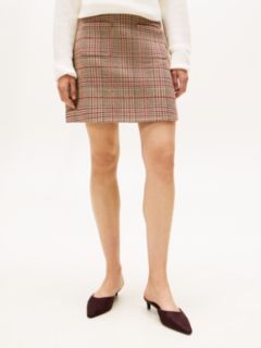 Check Tweed Mini Skirt — Multi 2
