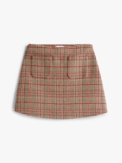 Check Tweed Mini Skirt — Multi 5