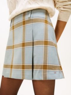 Houndstooth Check Mini Skirt — Multi 3