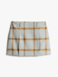 Houndstooth Check Mini Skirt — Multi 5