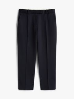 Timeless Slim Straight Leg Ankle Trousers — Burgundy 5