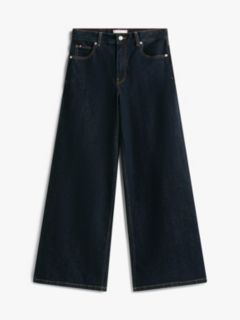 70s High Rise Wide Leg Jeans — Blue 5
