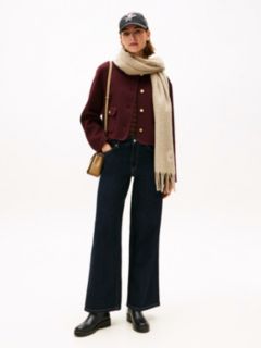 70s High Rise Wide Leg Jeans — Blue 1
