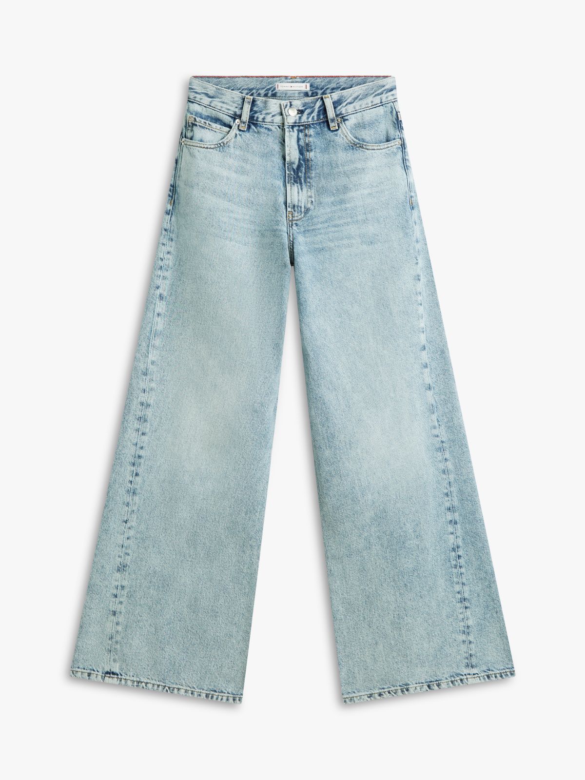 Twist '70s High Rise Wide Leg Jeans — Blue