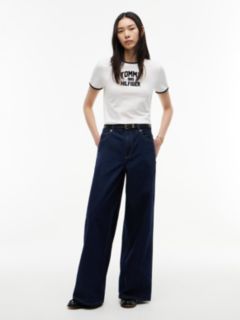 Indie High Rise Wide Jeans — Blue 2