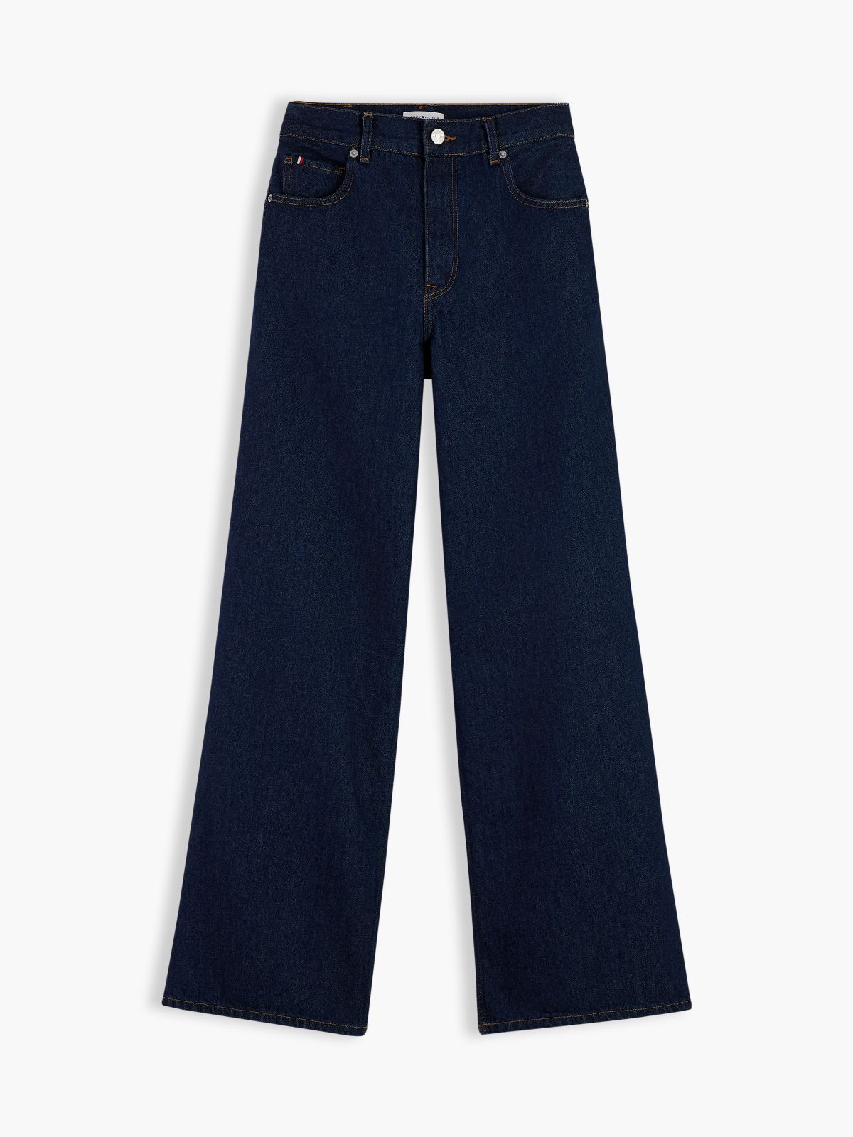 Indie High Rise Wide Jeans — Blue