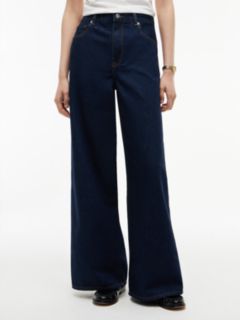 Indie High Rise Wide Jeans — Blue 1