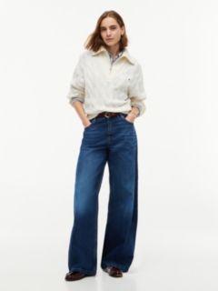 Indie High Rise Wide Jeans — Blue 2