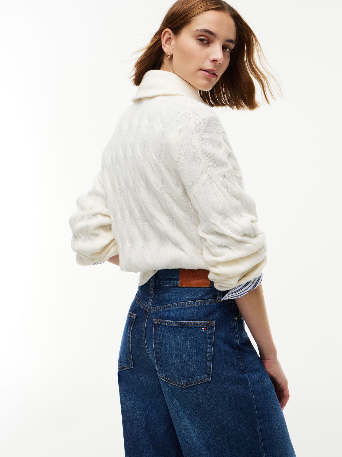 Indie High Rise Wide Jeans — Blue