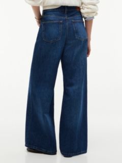 Indie High Rise Wide Jeans — Blue 6