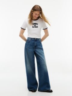 Indie High Rise Wide Jeans — Blue 2