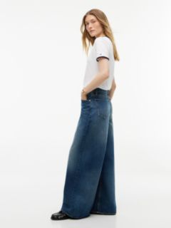 Indie High Rise Wide Jeans — Blue 3