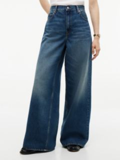 Indie High Rise Wide Jeans — Blue 1