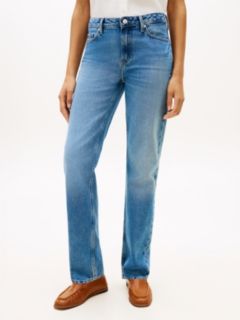 Claire High Rise Wide Whiskered Jeans — Blue 2