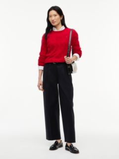 Pleated Barrel Chinos — Black 2