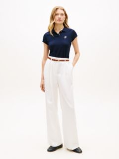 1985 Slim Fit Logo Embroidery Polo Shirt — Blue 3