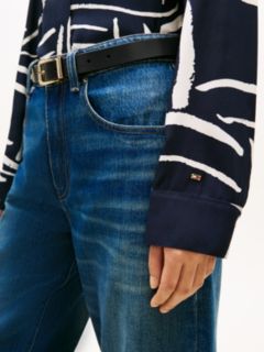 Regular Fit Gold-Tone Button Shirt — Blue 2