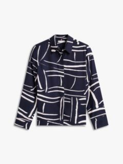 Regular Fit Gold-Tone Button Shirt — Blue 5