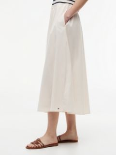 Gold-Tone Button Sleeveless Maxi Dress — Beige 2