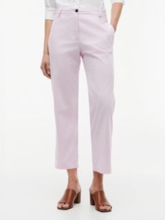 Washed Slim Straight Leg Chinos — Purple 2