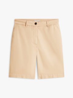 Washed Regular Chino Shorts — Beige 5