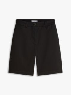 Washed Regular Chino Shorts — Black 5