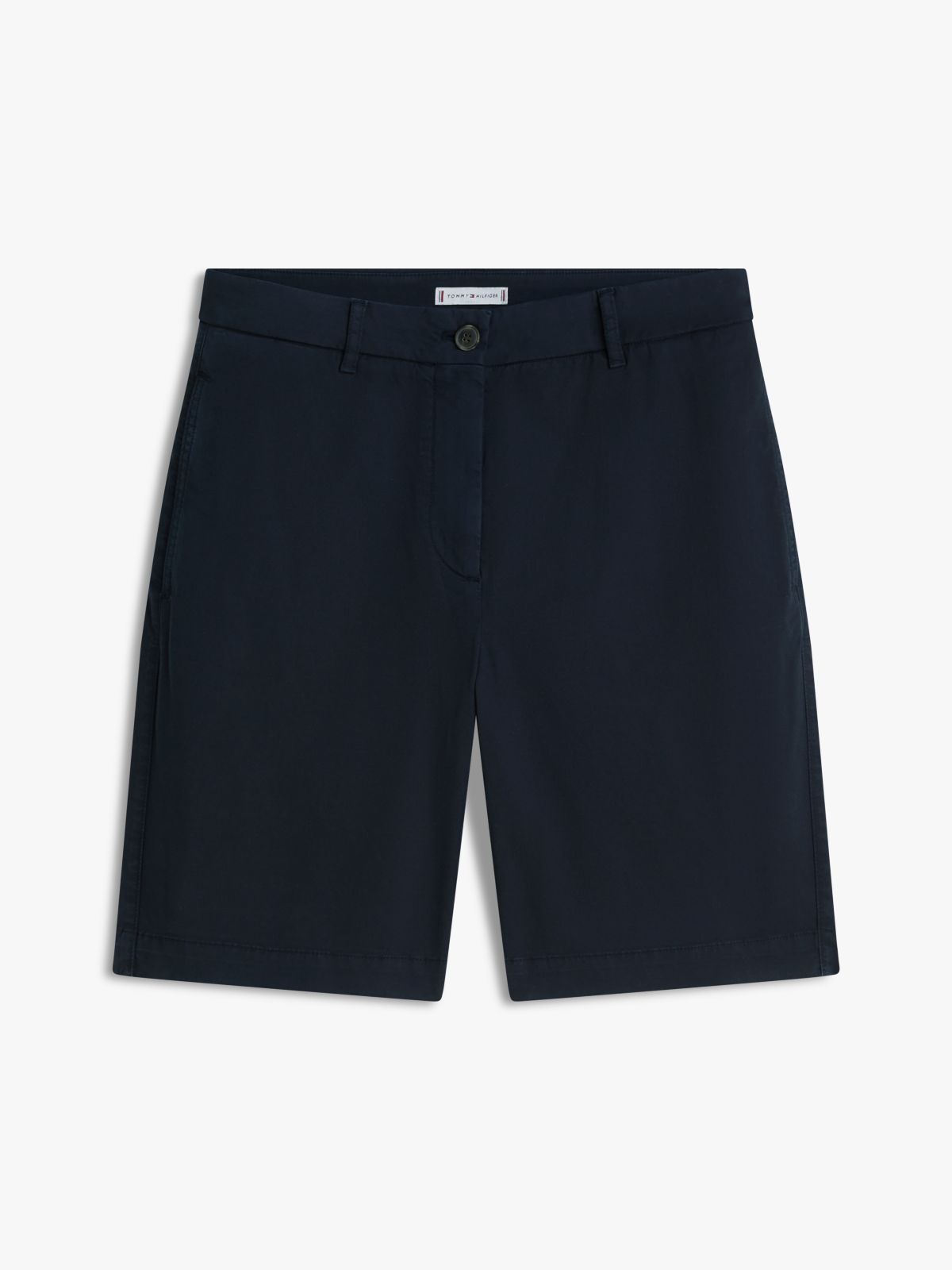 Washed Regular Chino Shorts — Blue