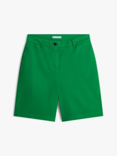 Washed Regular Chino Shorts — Green 5