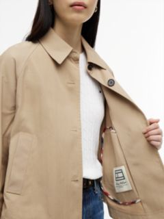 Water Repellent Short Jacket — Beige 4