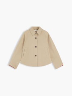 Water Repellent Short Jacket — Beige 6