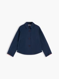 Water Repellent Short Jacket — Blue 5