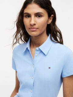 1985 Slim Fit Short Sleeve Shirt — Blue 3