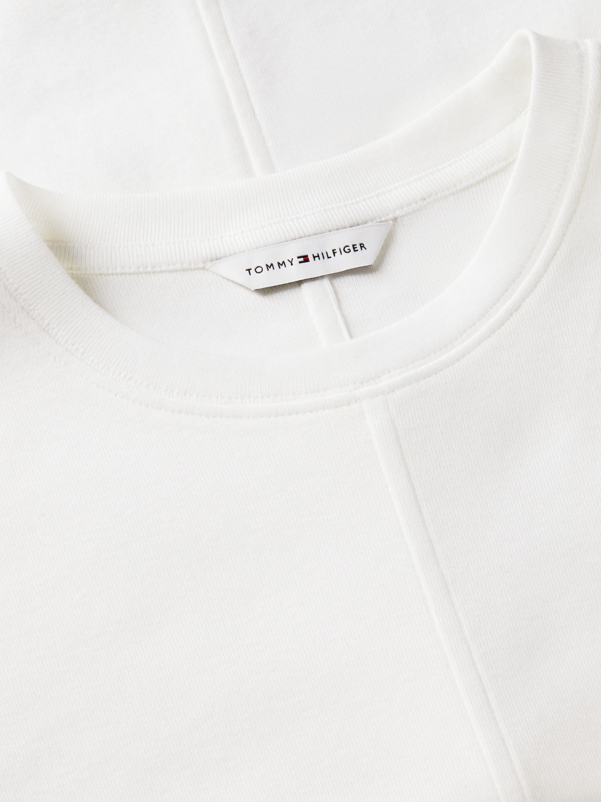Batwing Sleeve Crew Neck T-Shirt — White