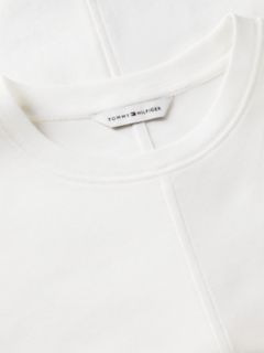 Batwing Sleeve Crew Neck T-Shirt — White 6