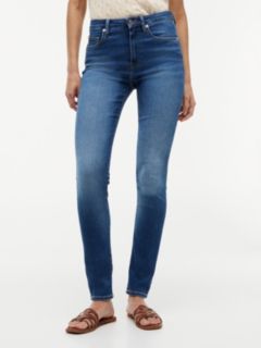 Como Mid Rise Skinny Whiskered Jeans — Blue 2