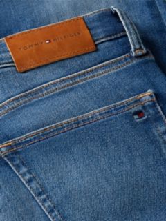 Como Mid Rise Skinny Whiskered Jeans — Blue 6