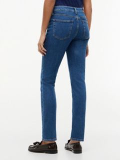 Mid Rise Slim Jeans — Blue 4
