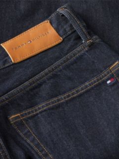 High Rise Straight Denim Bermuda Shorts — Blue 6