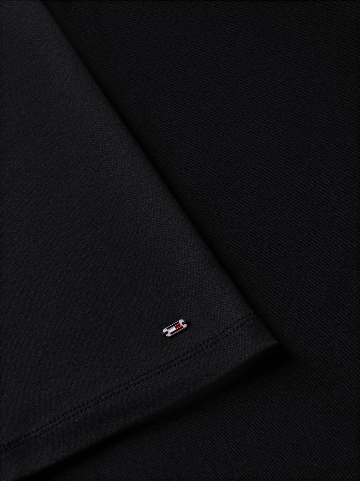 Knot Interlock Knit Midi Dress — Black