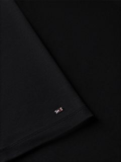 Knot Interlock Knit Midi Dress — Black 6