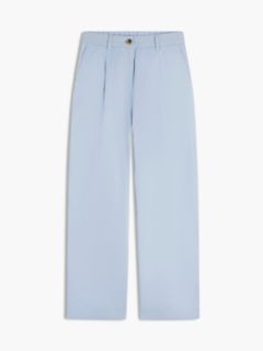 Washed Barrel Leg Chinos — Blue 5