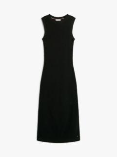 Crochet Maxi Tank Top Dress — Black 5