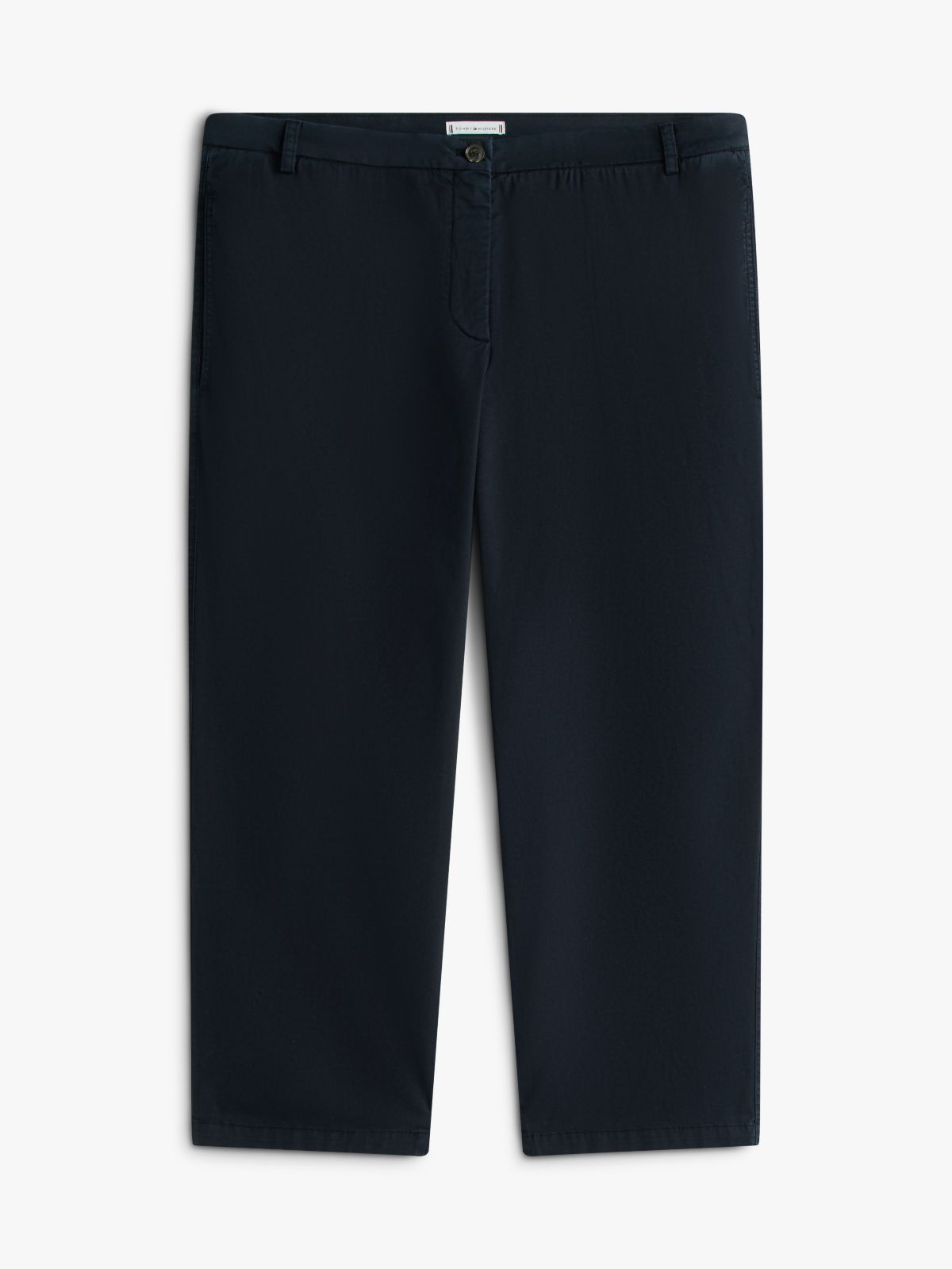 Curve Washed Slim Straight Leg Chinos — Blue