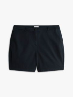 Curve Washed Slim Chino Shorts — Blue 5