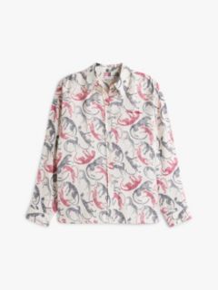 Curve Pure Linen Oversized Fit Shirt — Beige 5