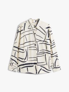 Curve Regular Fit Gold-Tone Button Shirt — White 5