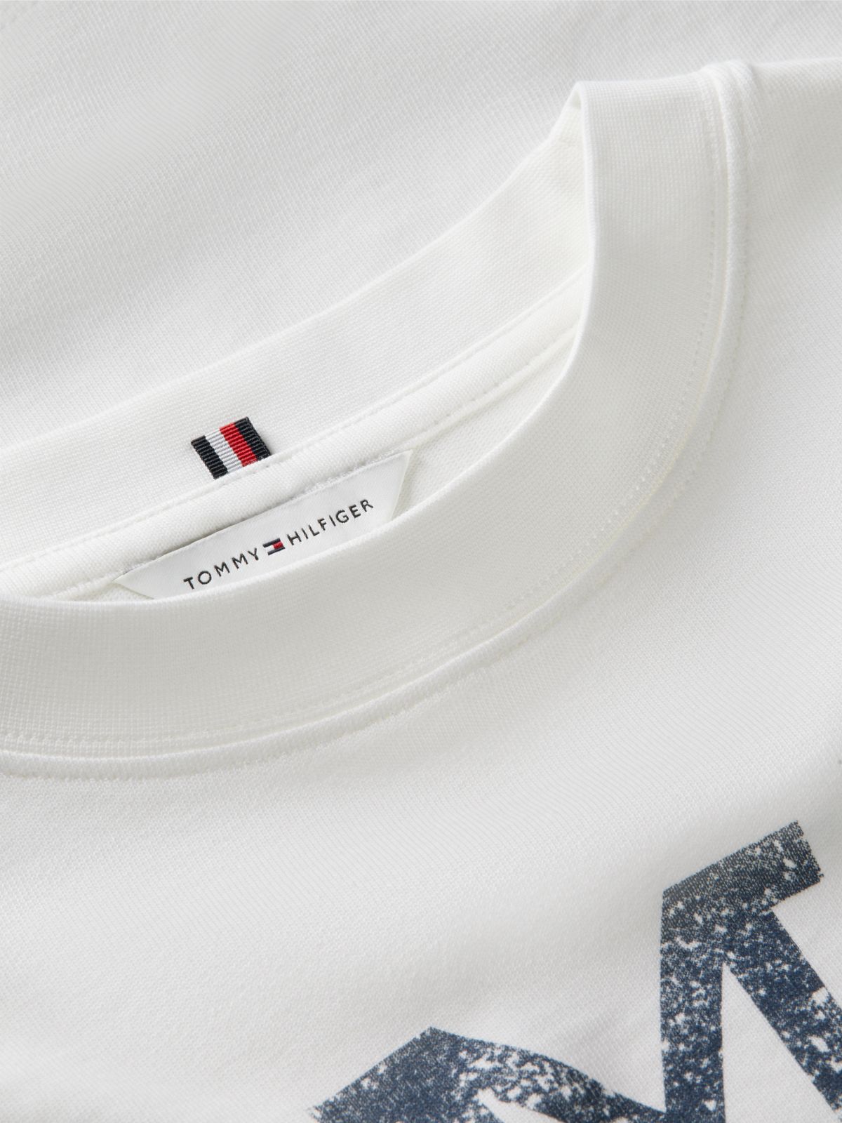Crest Relaxed Oversized T-Shirt — White